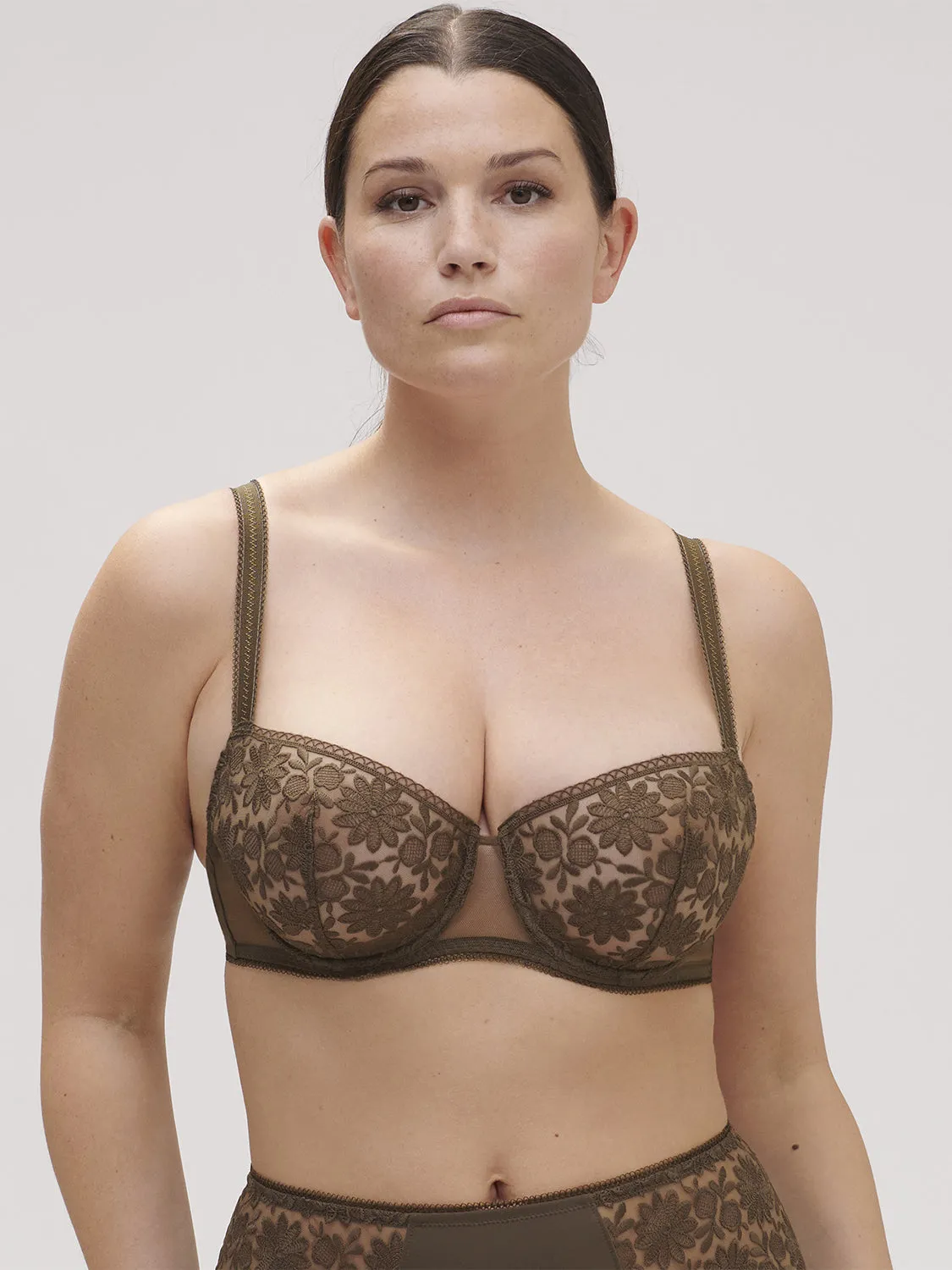Amazone Sheer Demi - Nomad Green