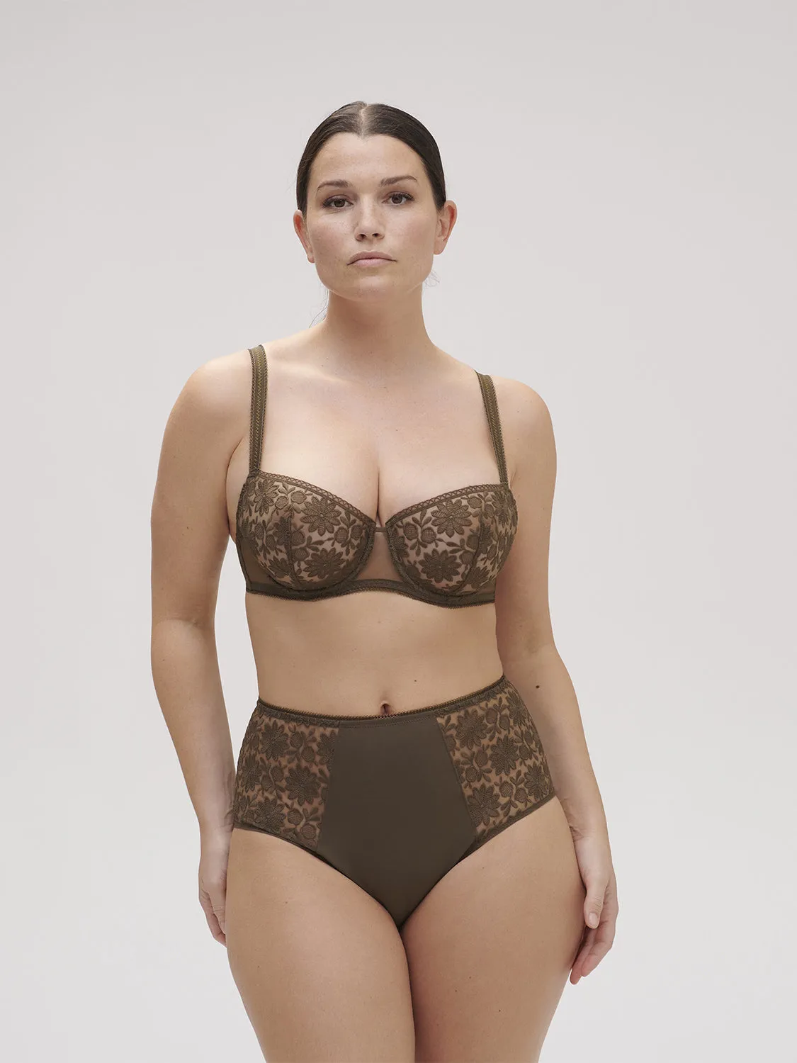 Amazone Sheer Demi - Nomad Green