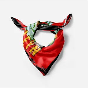 Anne Boleyn Silk Square Scarf