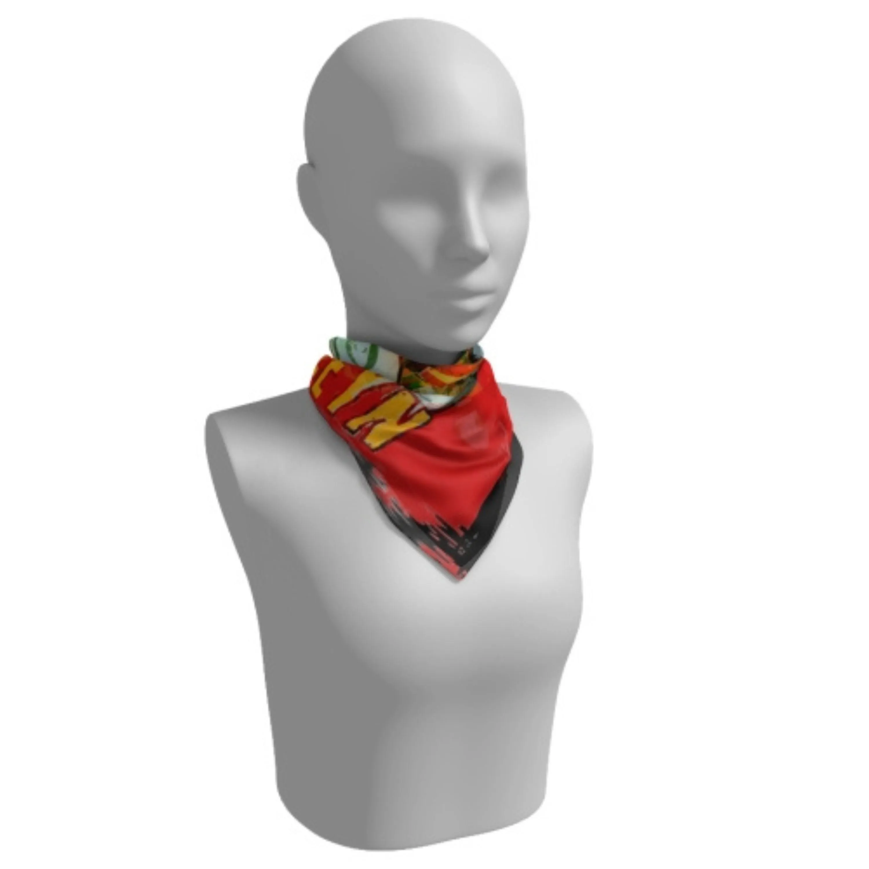 Anne Boleyn Silk Square Scarf