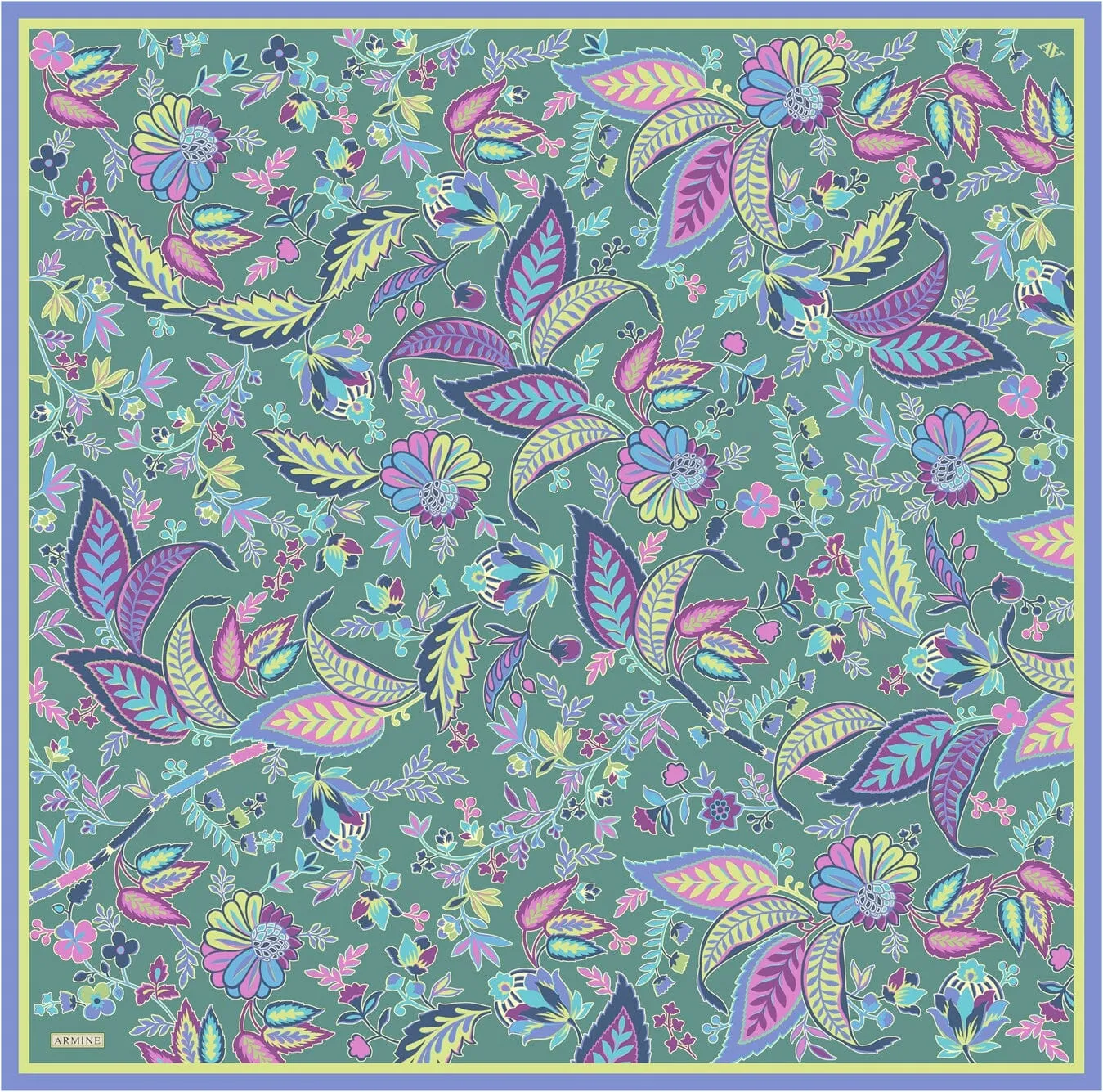 Armine Reverie Garden Silk Scarf #84