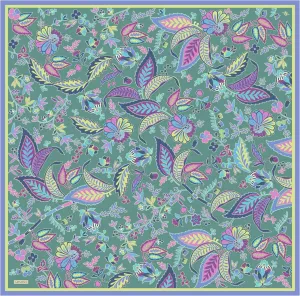 Armine Reverie Garden Silk Scarf #84
