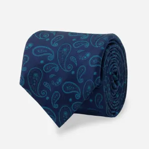 Armitage Paisley Blue Tie