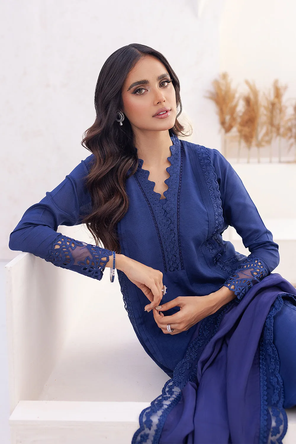Azure | Ensembles Embroidered Formals | Imperial Iris