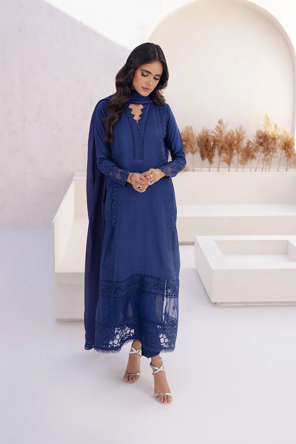 Azure | Ensembles Embroidered Formals | Imperial Iris