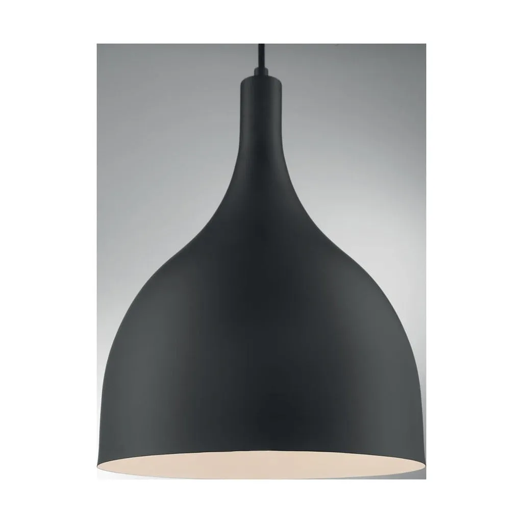 BELLCAP 1 LIGHT LARGE PENDANT