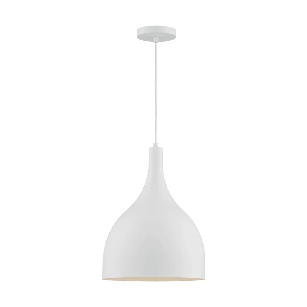 BELLCAP 1 LIGHT LARGE PENDANT