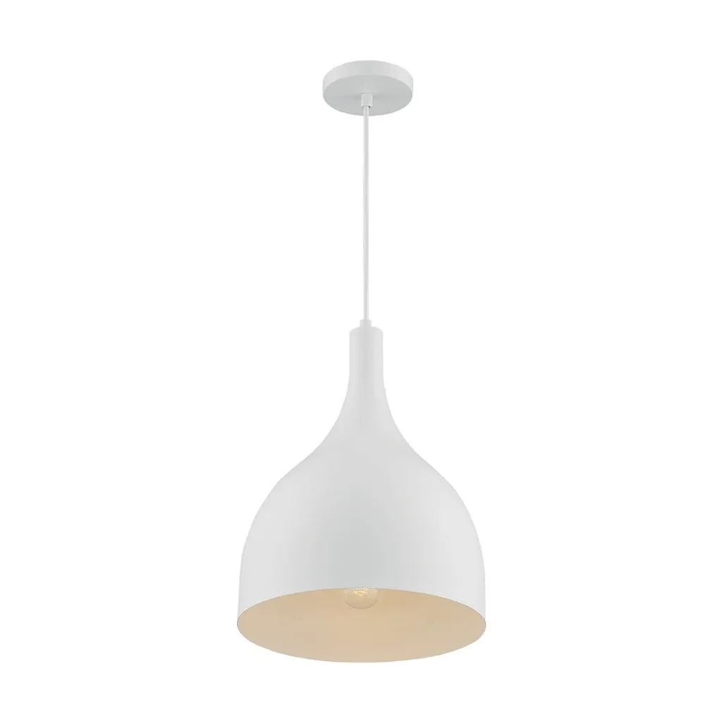 BELLCAP 1 LIGHT LARGE PENDANT