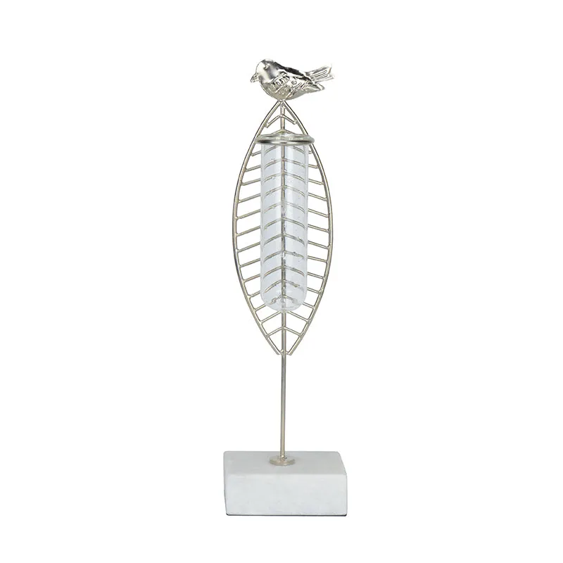 Birdo Test Tube Planter - Silver