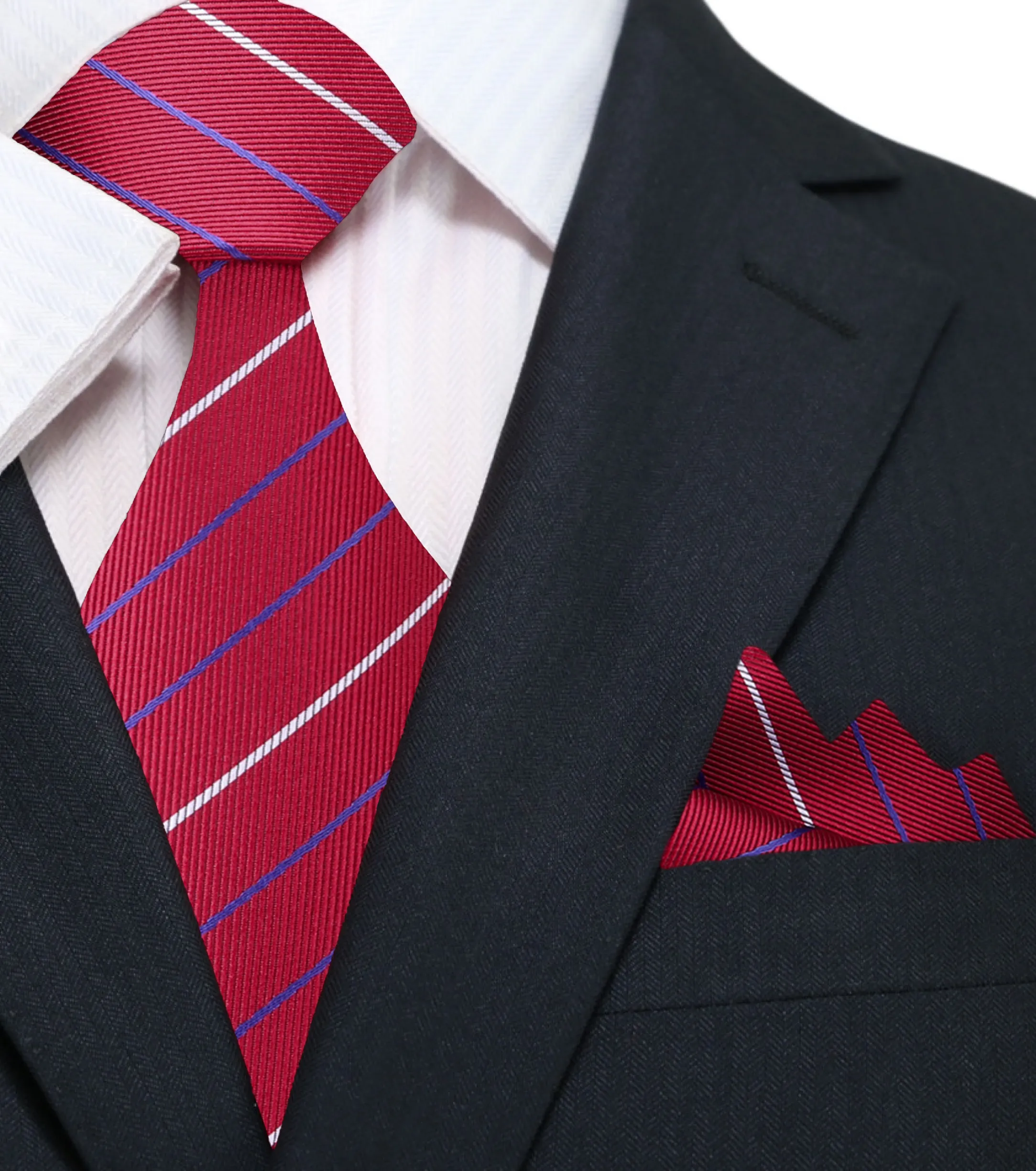 Blitz Stripe Necktie
