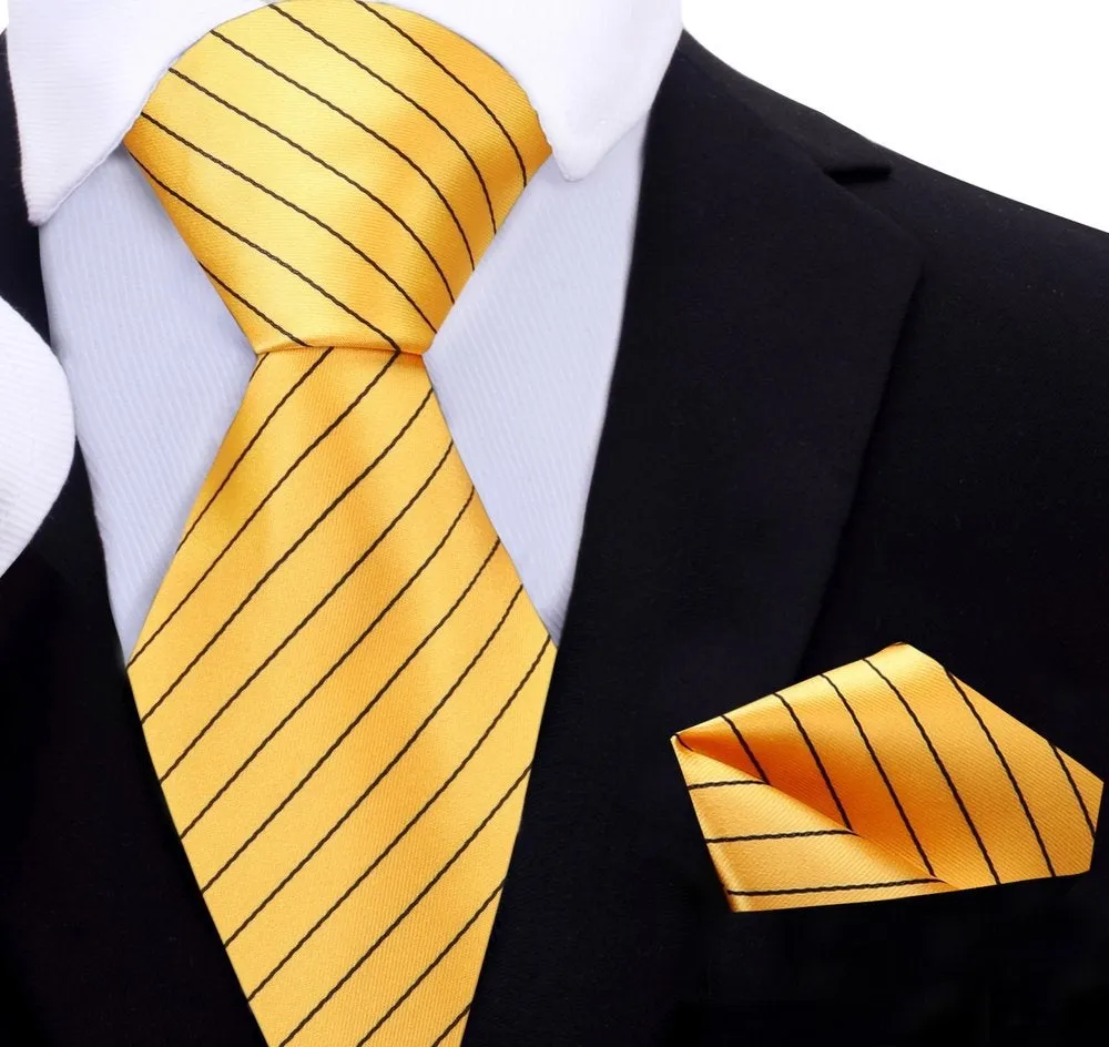 Blitz Stripe Necktie