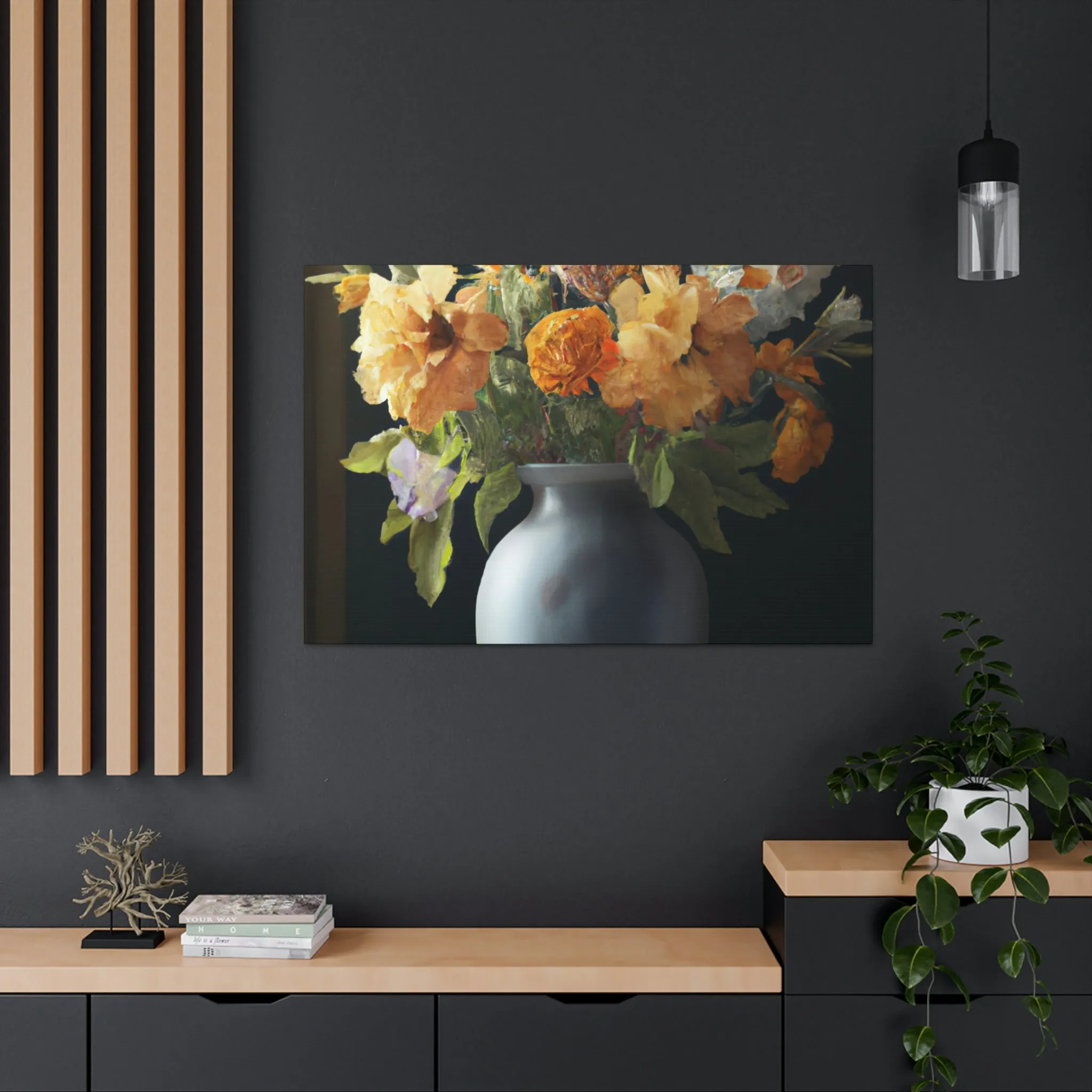 Blossomful Autenticity. - Canvas