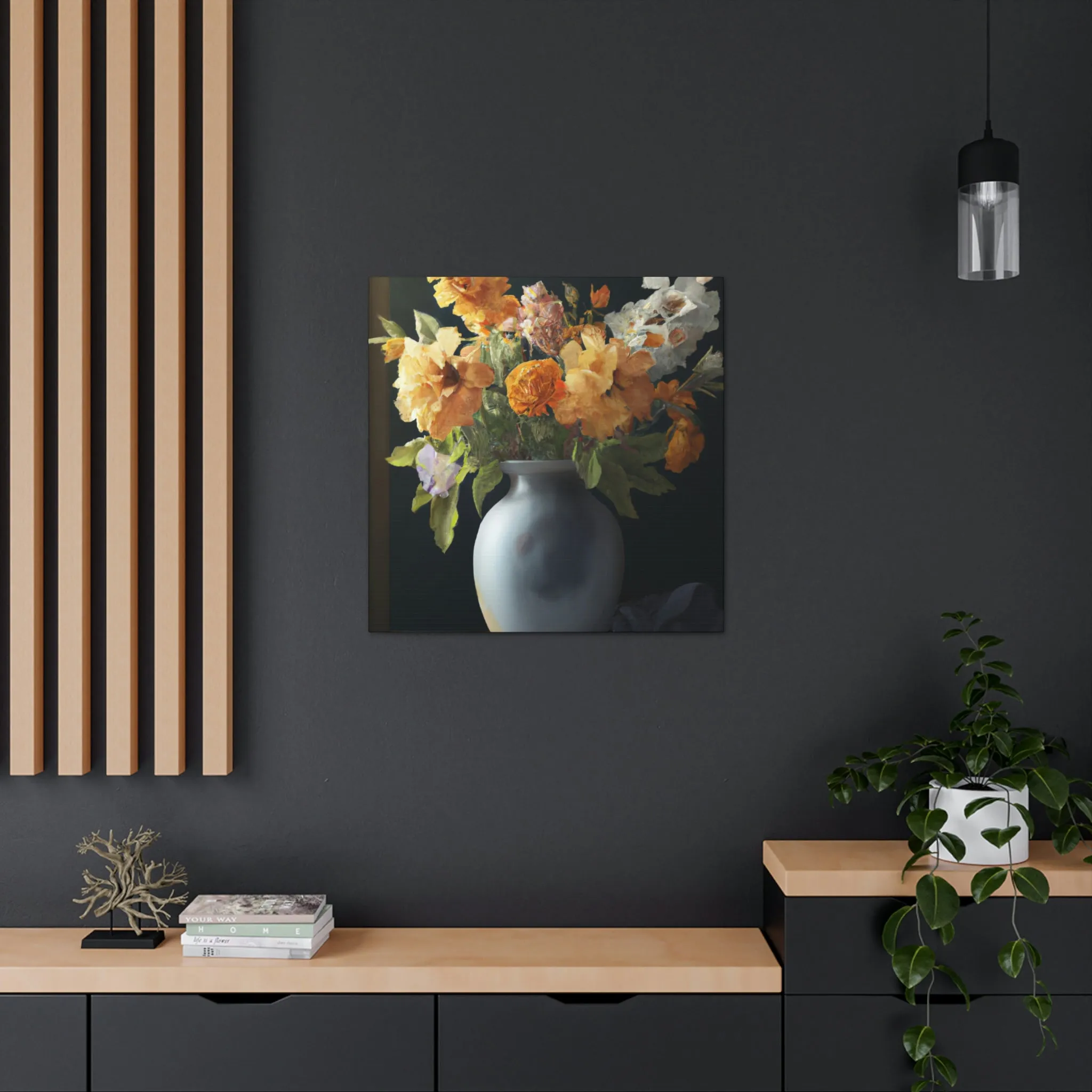 Blossomful Autenticity. - Canvas