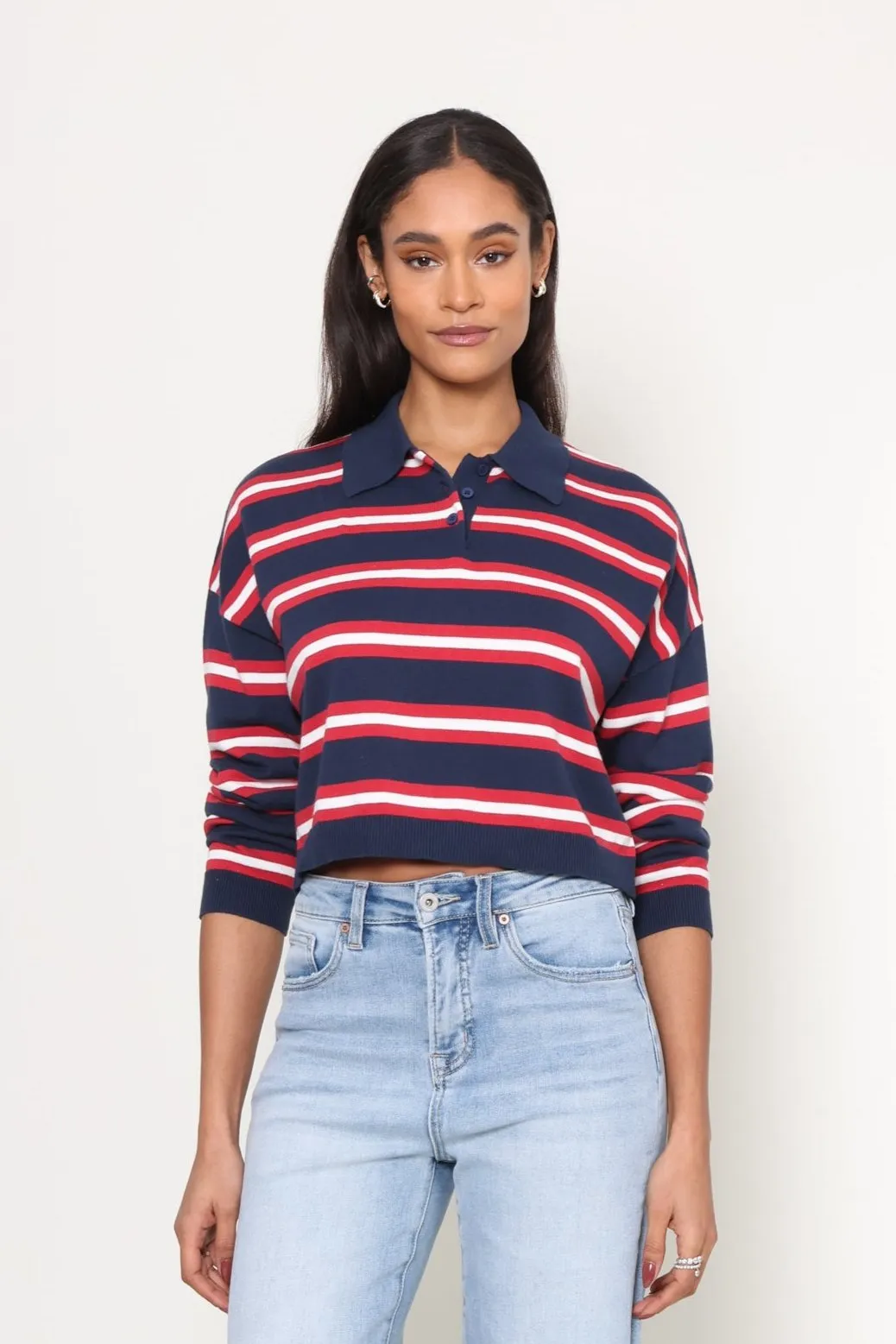 Bold & Basic Striped Polo