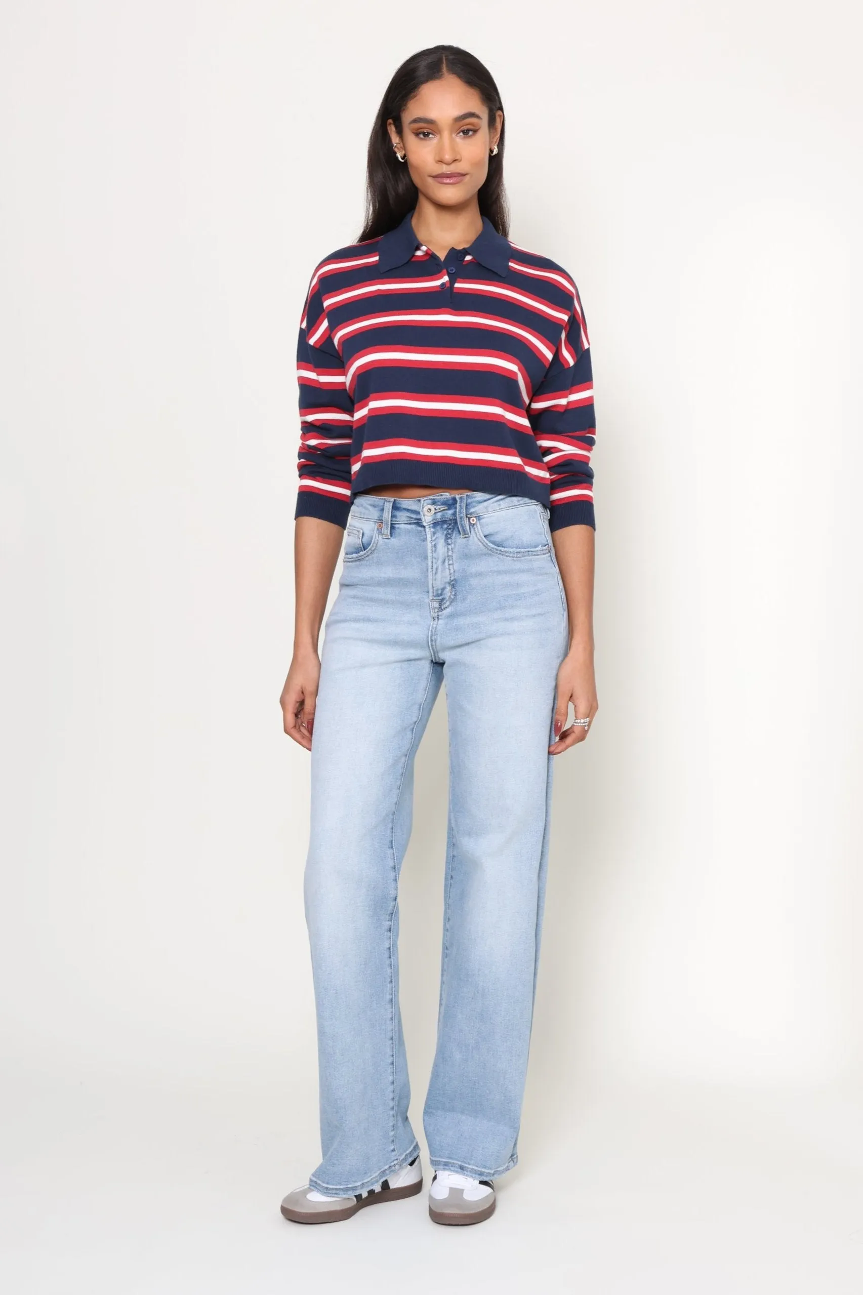Bold & Basic Striped Polo