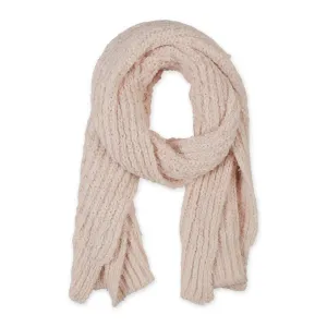 Chenille Knit Scarf - Pink Chenille Knit Scarf - Pink