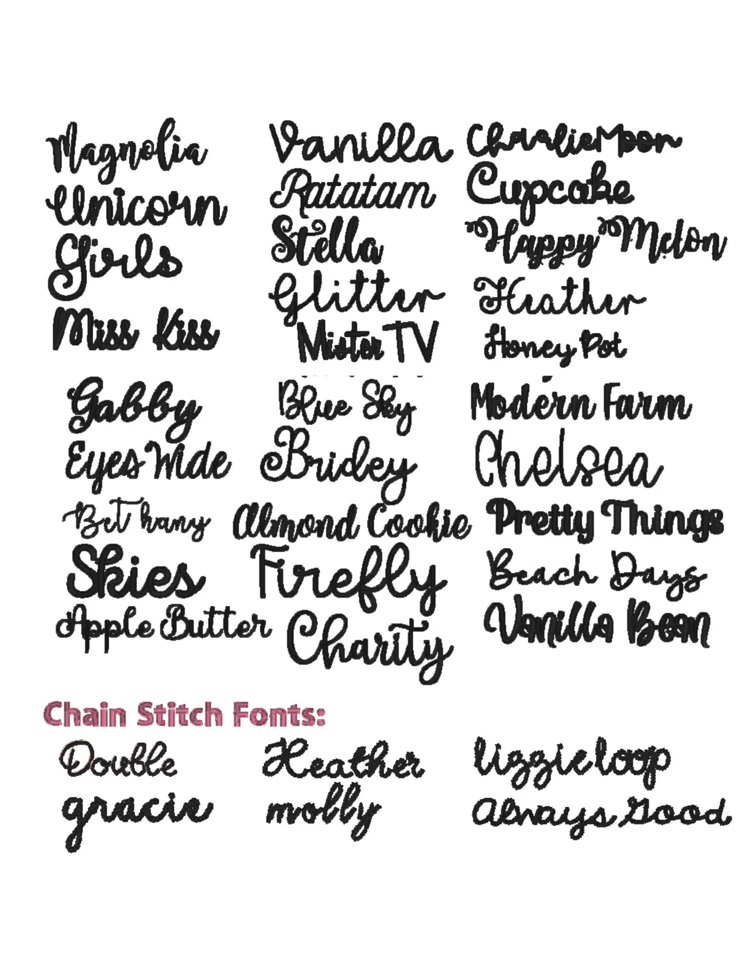 Christmas Tree Row *Design Only*