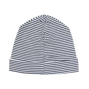 Classic Stripe Receiving Hat in Navy