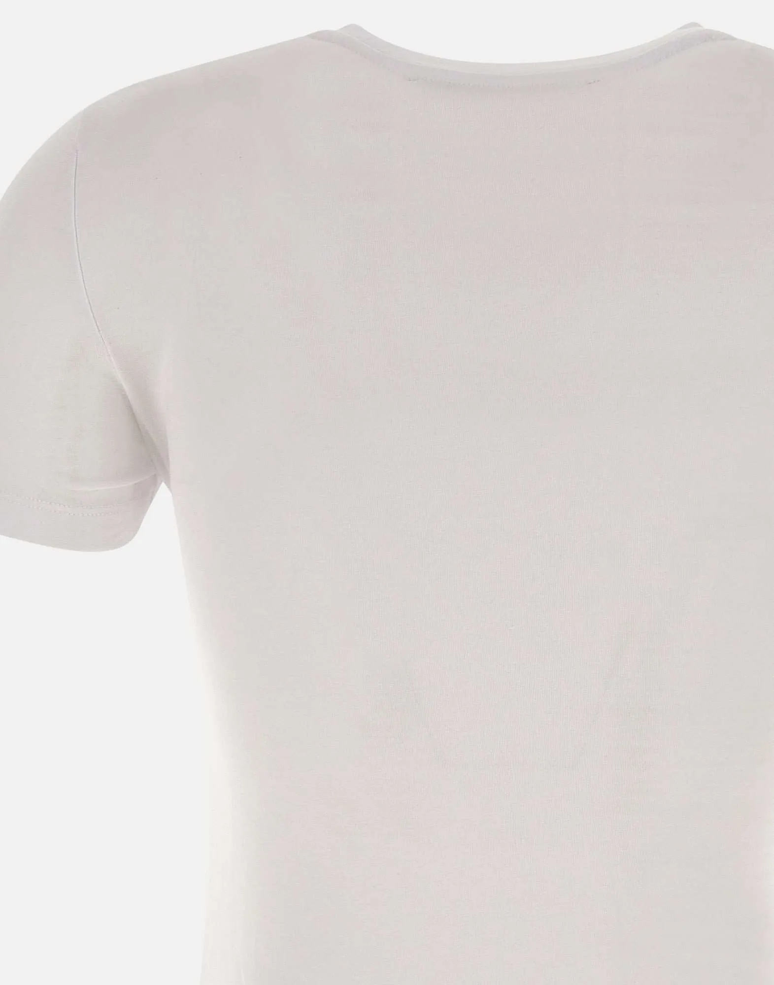 Cotton Modal Blend T-shirt in White