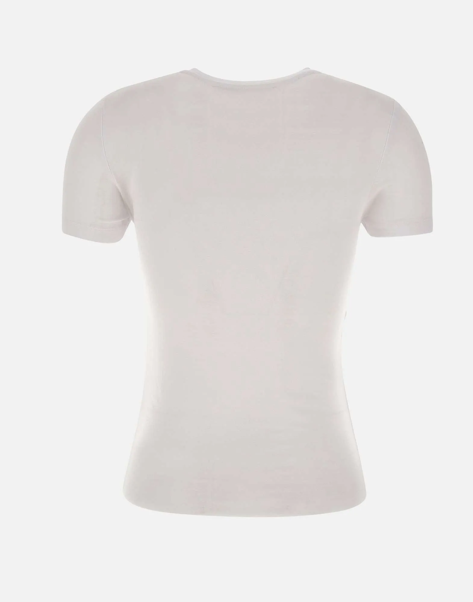 Cotton Modal Blend T-shirt in White