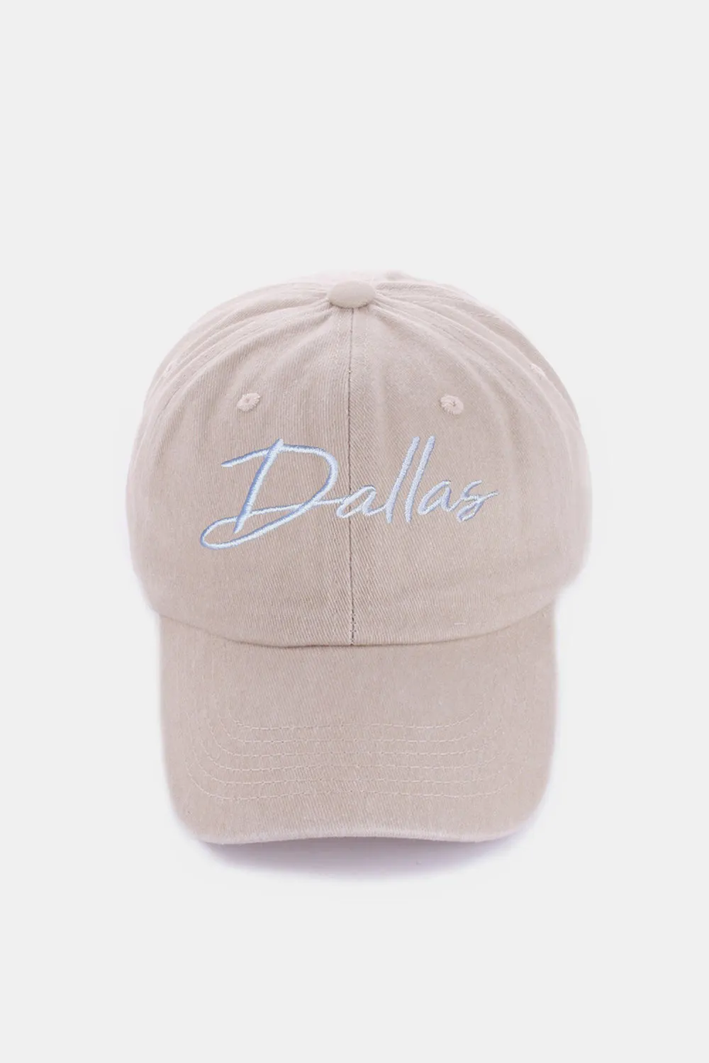 Dallas Embroidered Baseball Cap