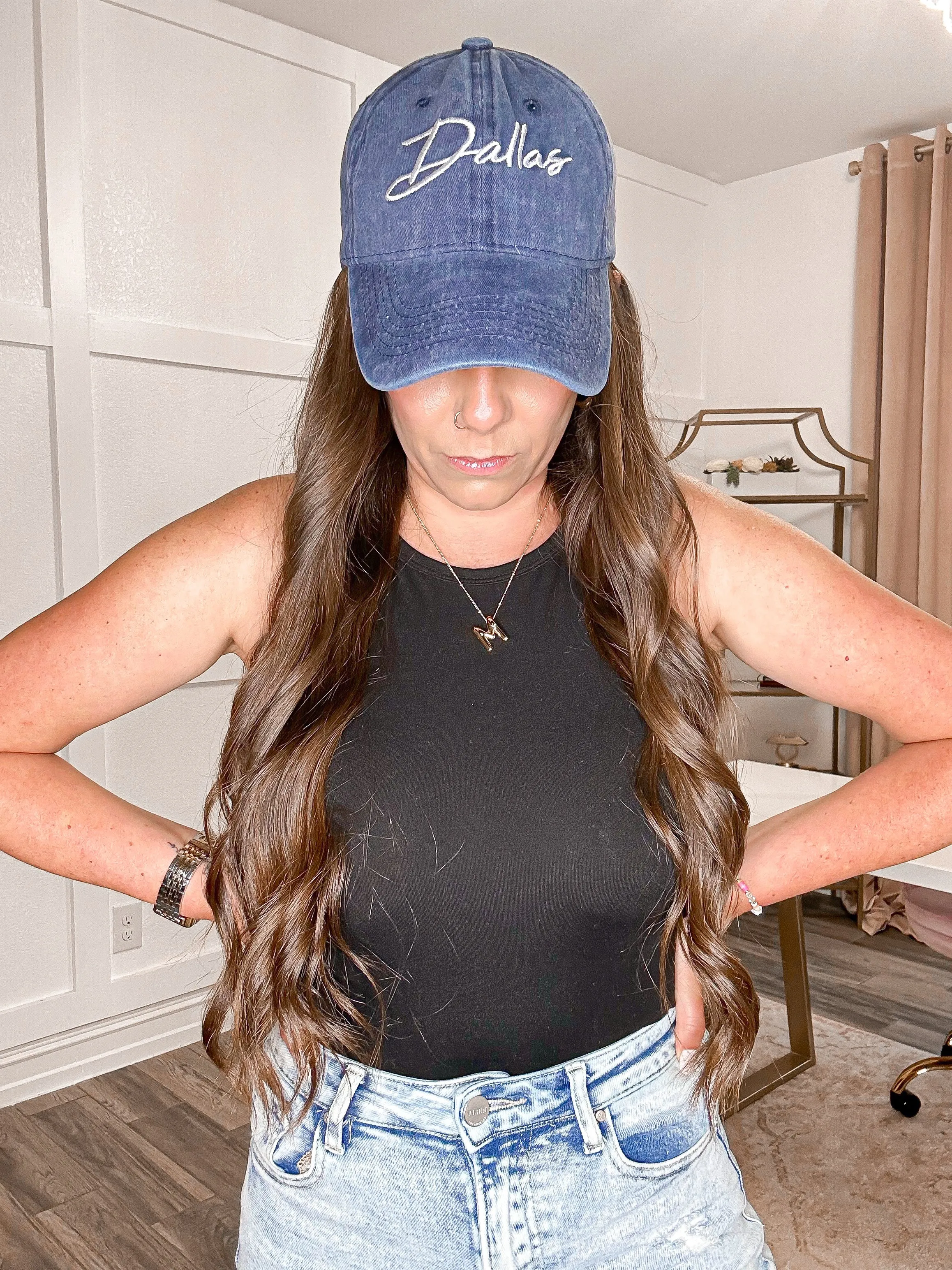 Dallas Embroidered Baseball Cap