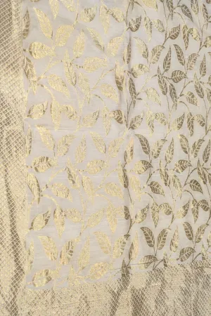 Dazzling Dyeable Banarasi Handloom Moonga Silk Dupatta
