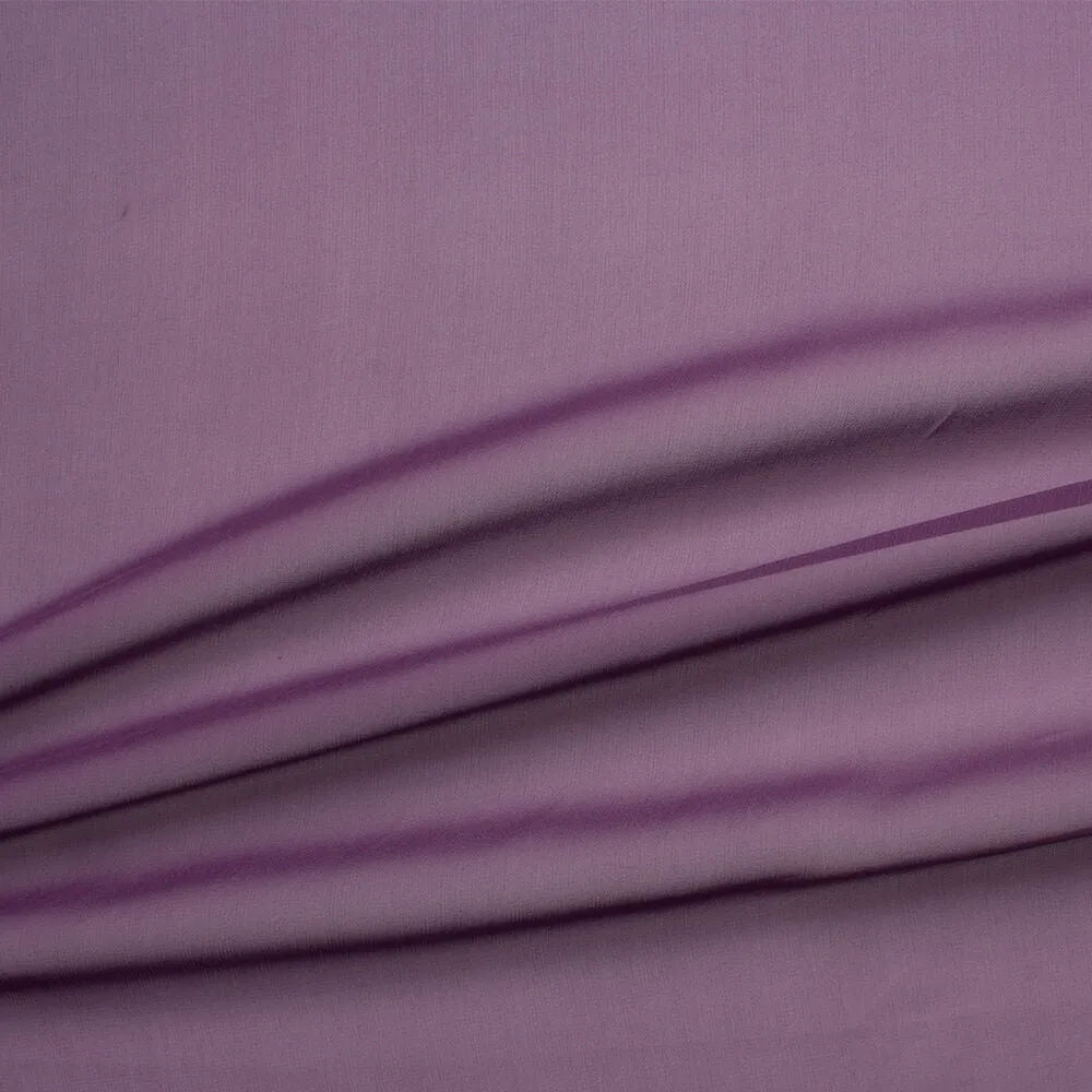 Deep Plum Silk Georgette
