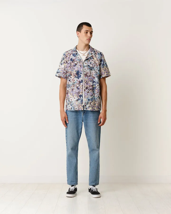 DIDCOT SS SHIRT MONET - BLUE