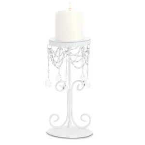 Elegant Beaded Candle Holder