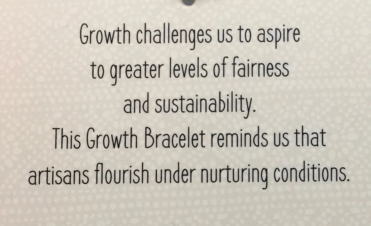 Fair Trade Recycled Kantha Connection Affirmation Bracelets