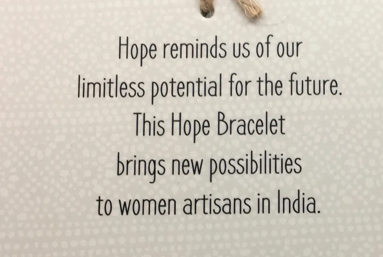 Fair Trade Recycled Kantha Connection Affirmation Bracelets