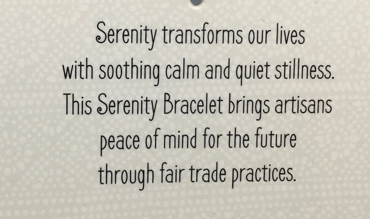Fair Trade Recycled Kantha Connection Affirmation Bracelets