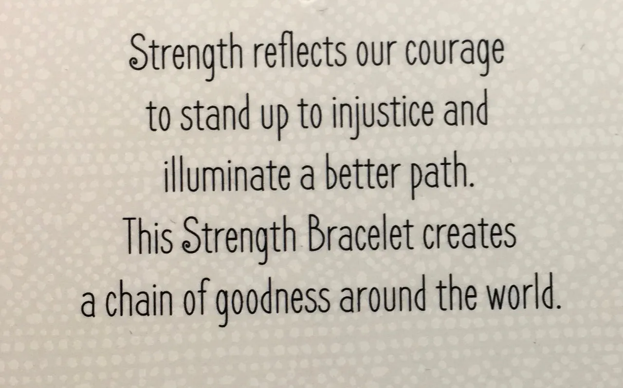 Fair Trade Recycled Kantha Connection Affirmation Bracelets