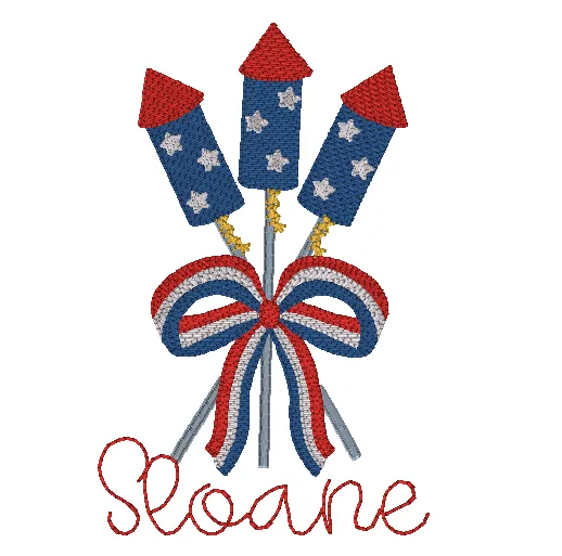 Firework Bundle with Bow *Design Only*