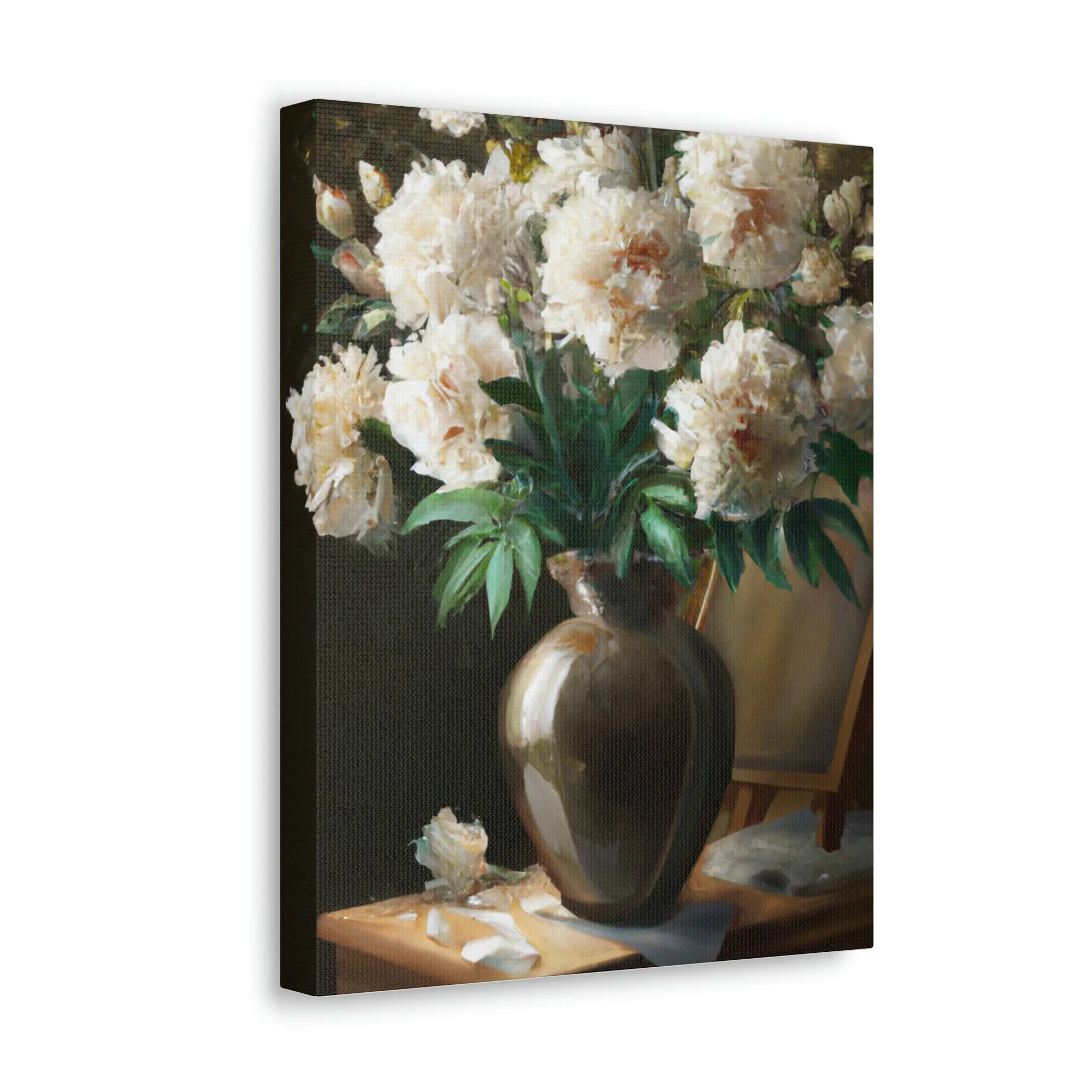 Floral Glamour Burst - Canvas