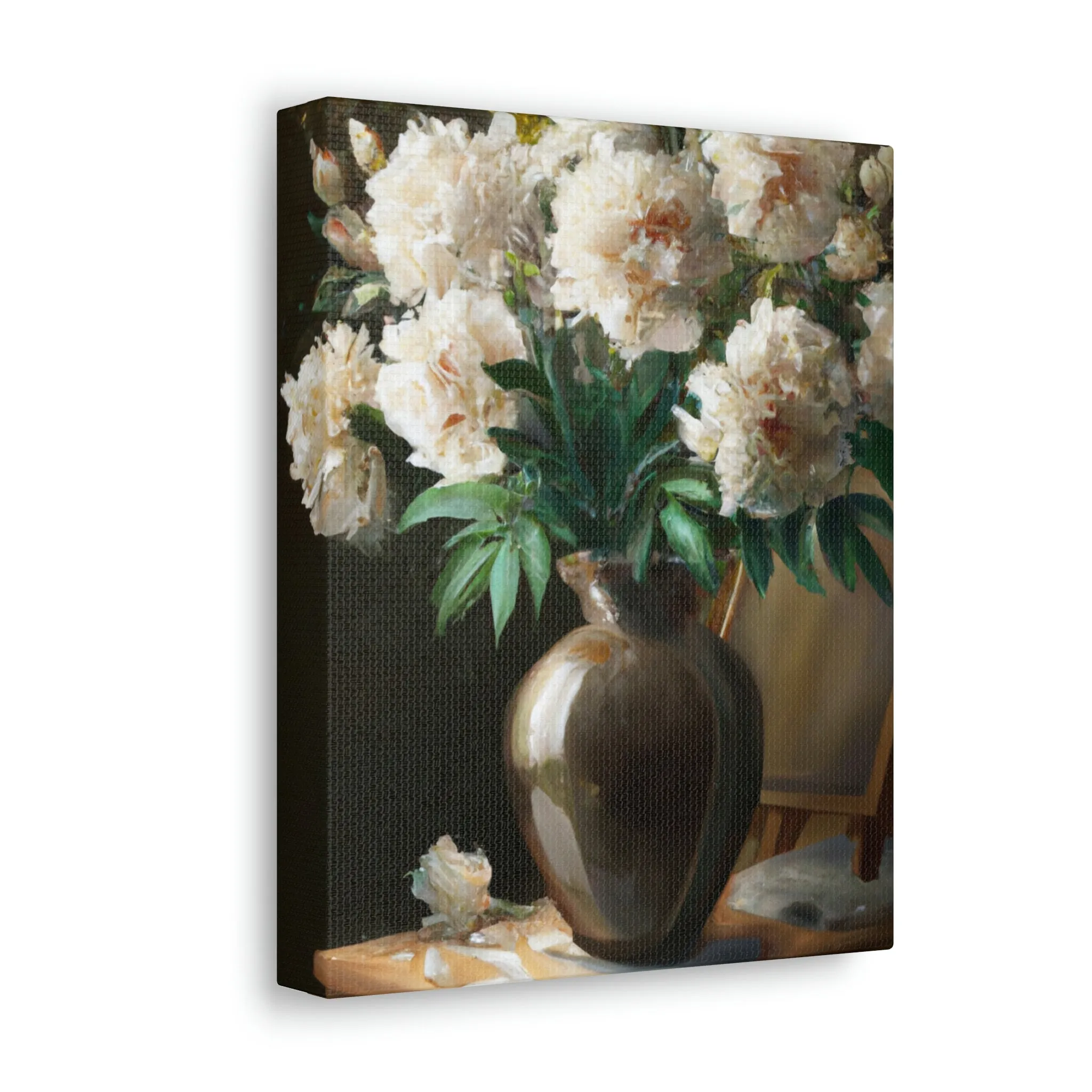 Floral Glamour Burst - Canvas