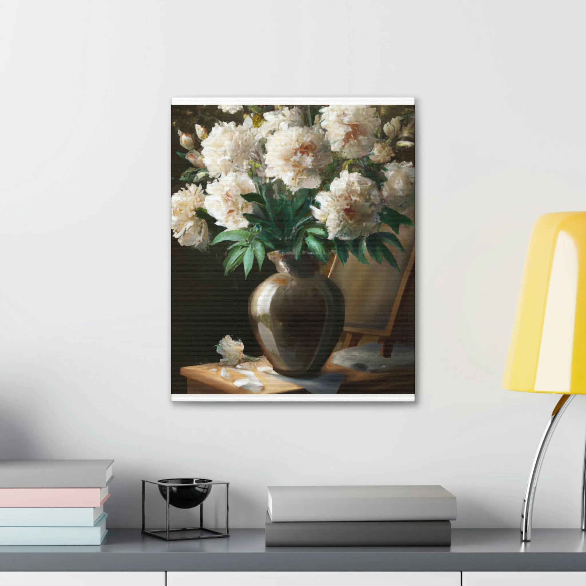 Floral Glamour Burst - Canvas