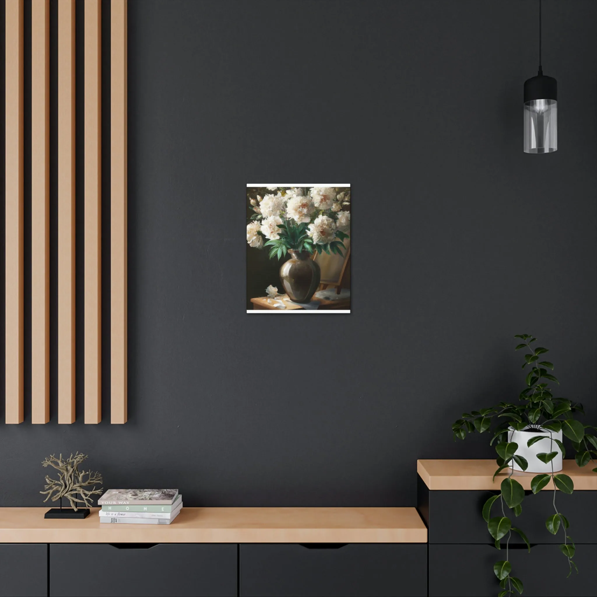 Floral Glamour Burst - Canvas