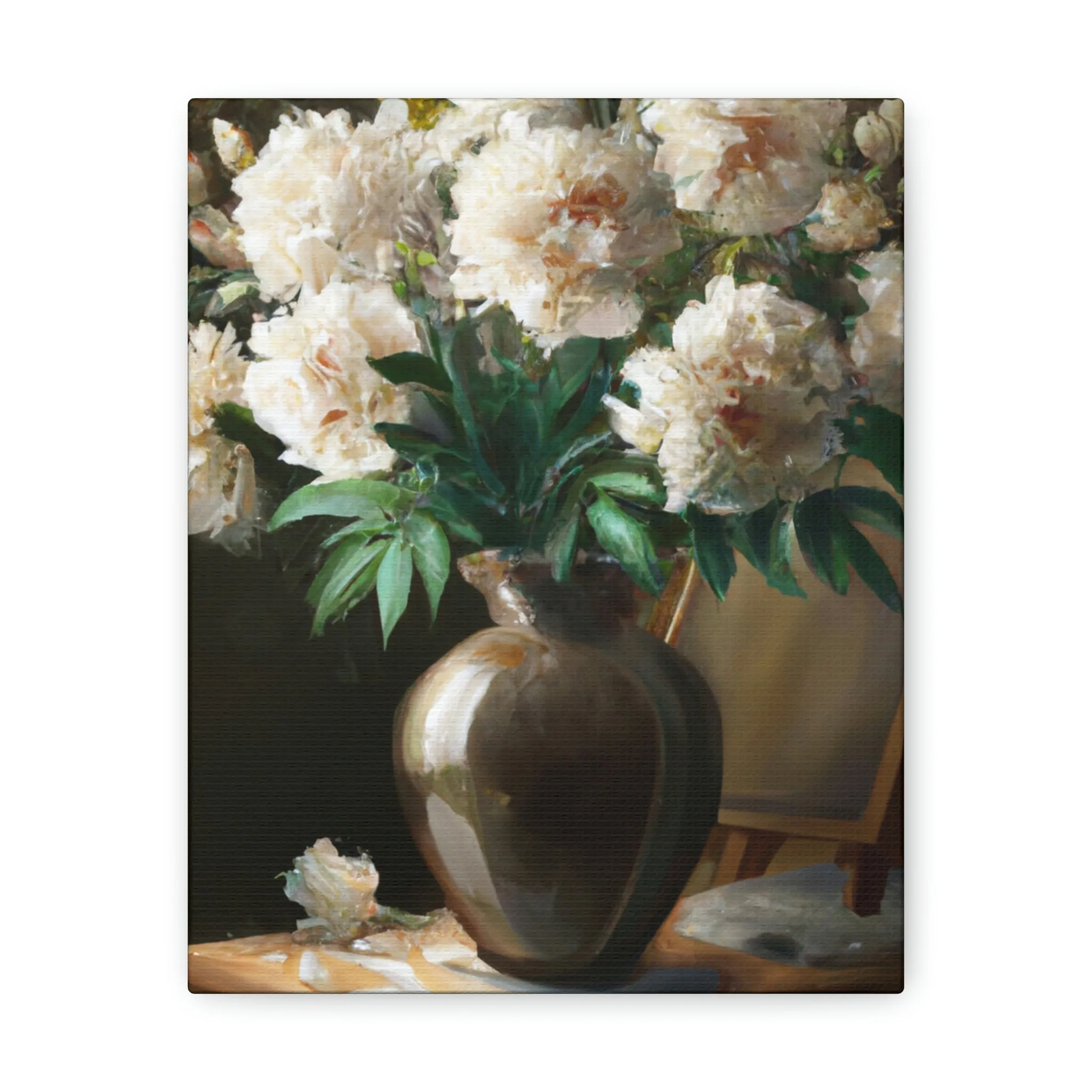 Floral Glamour Burst - Canvas