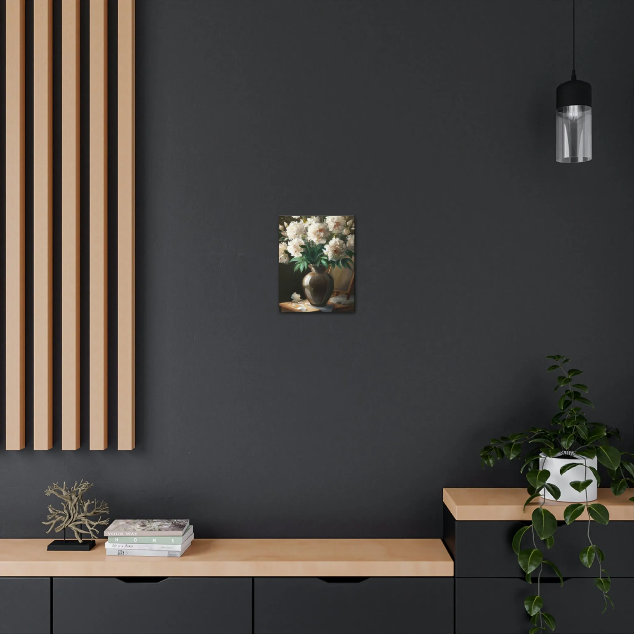 Floral Glamour Burst - Canvas