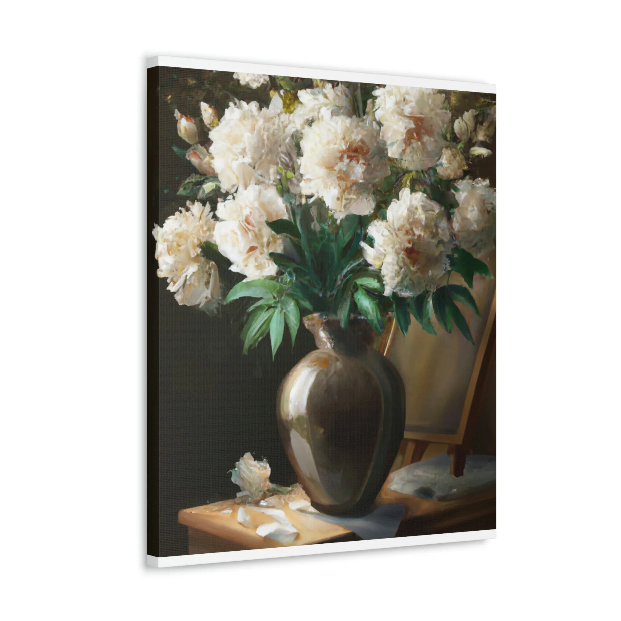 Floral Glamour Burst - Canvas