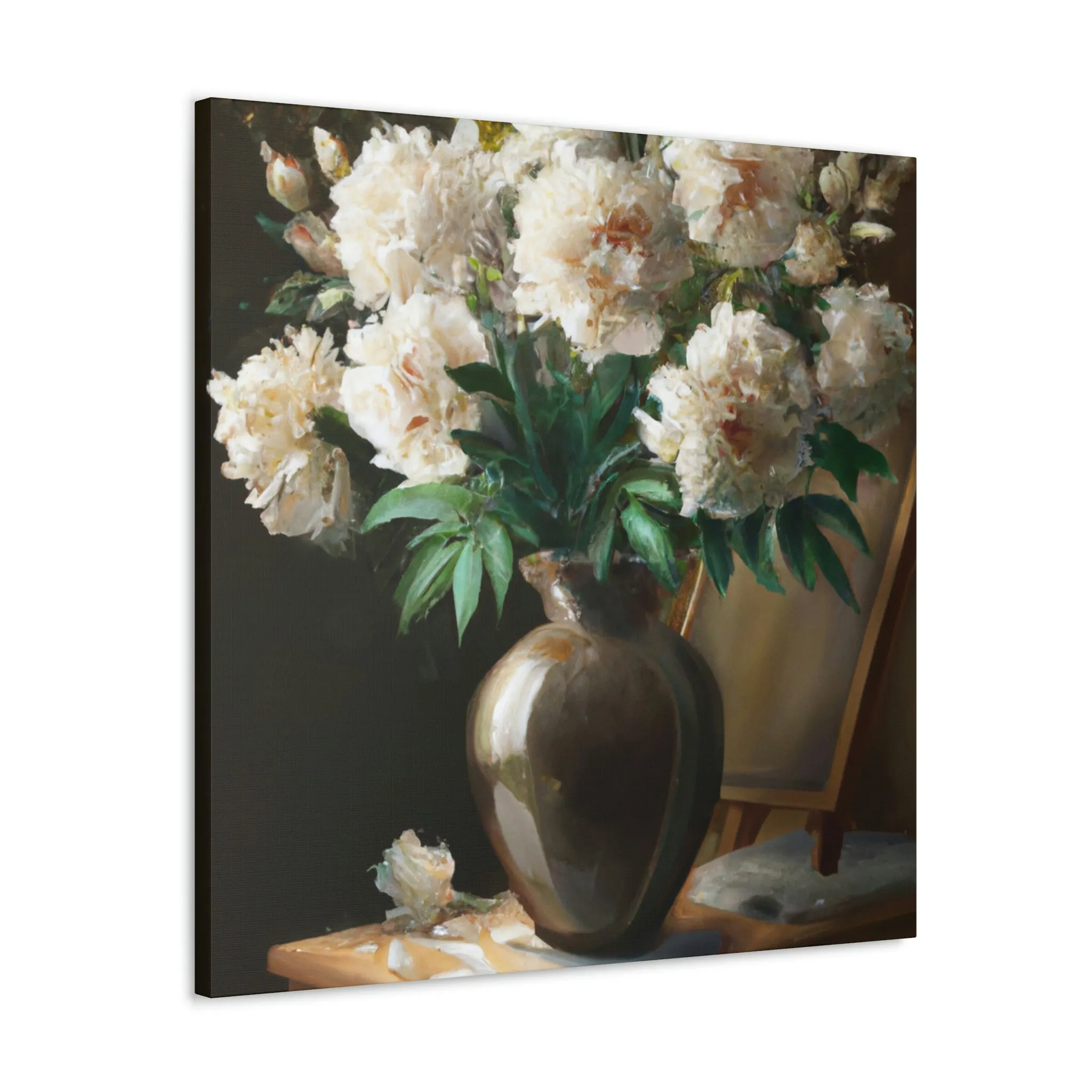 Floral Glamour Burst - Canvas