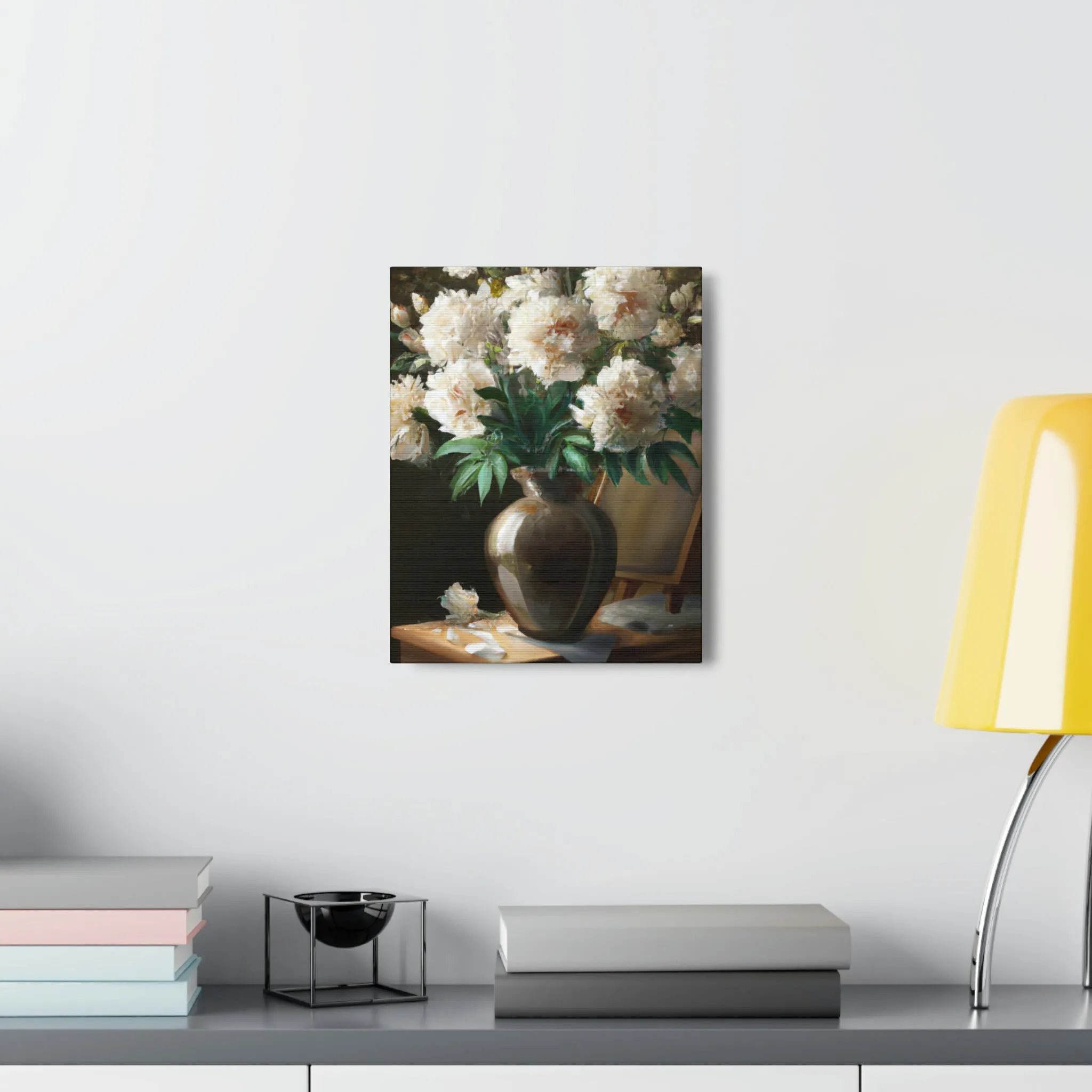 Floral Glamour Burst - Canvas