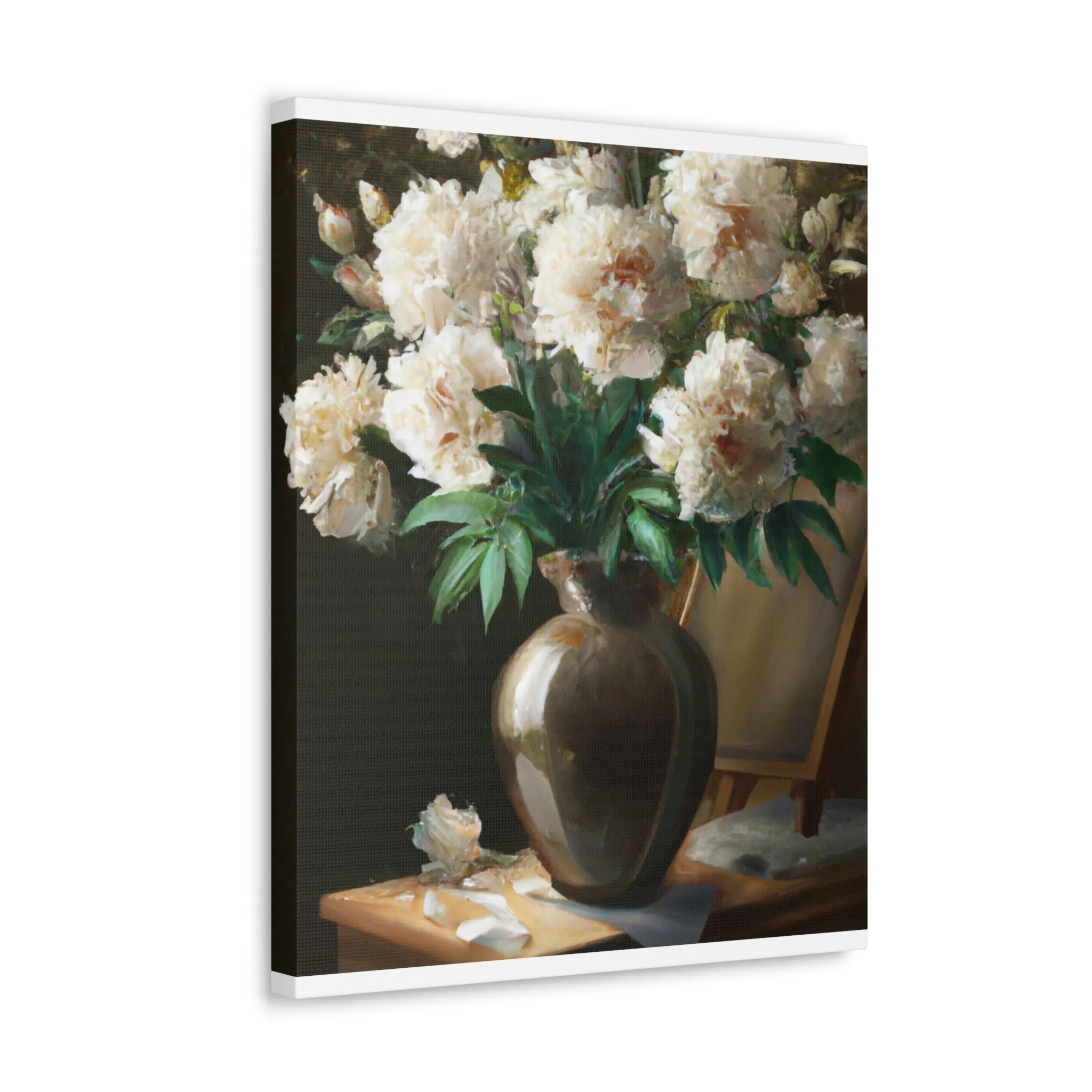 Floral Glamour Burst - Canvas