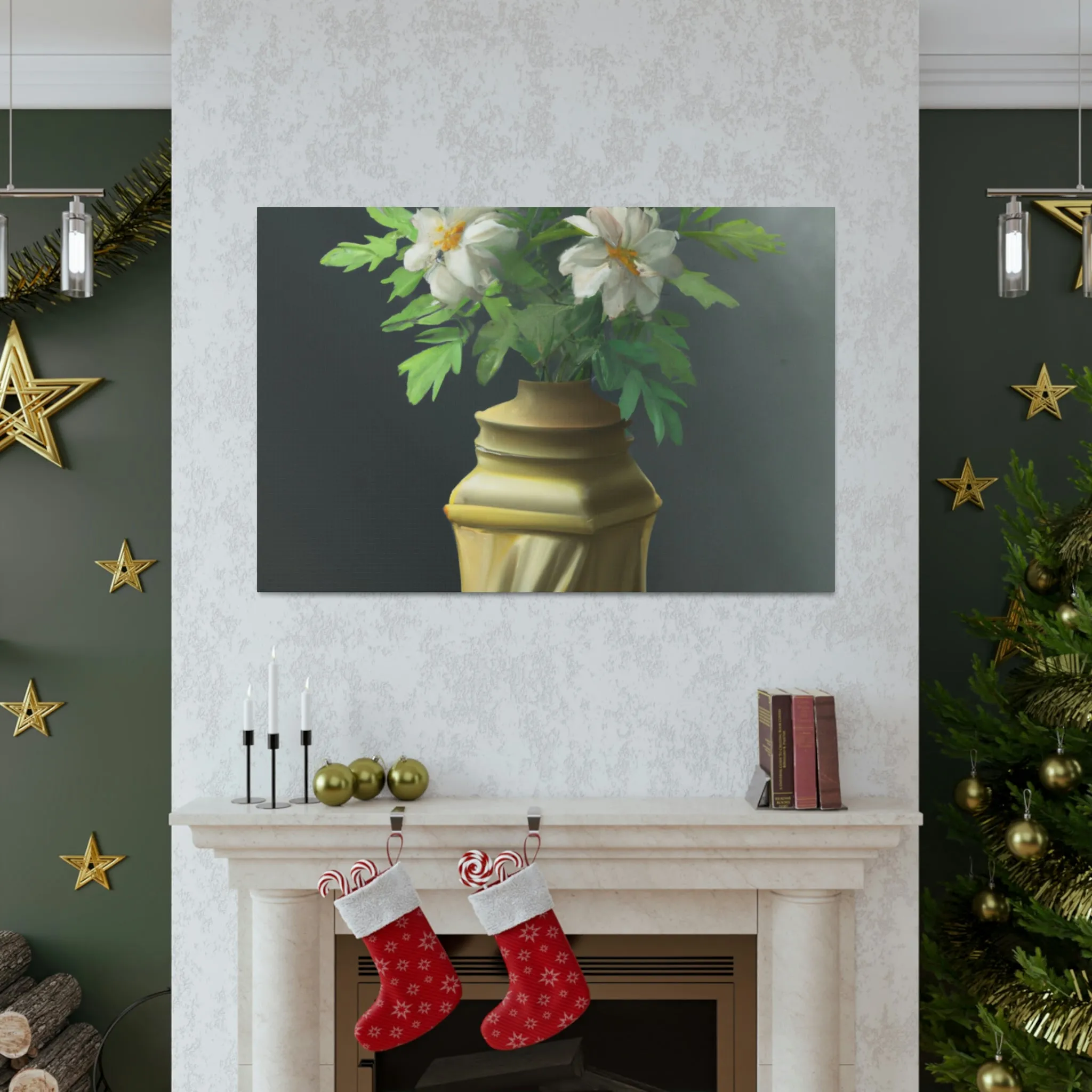 Floral Splendor Art - Canvas