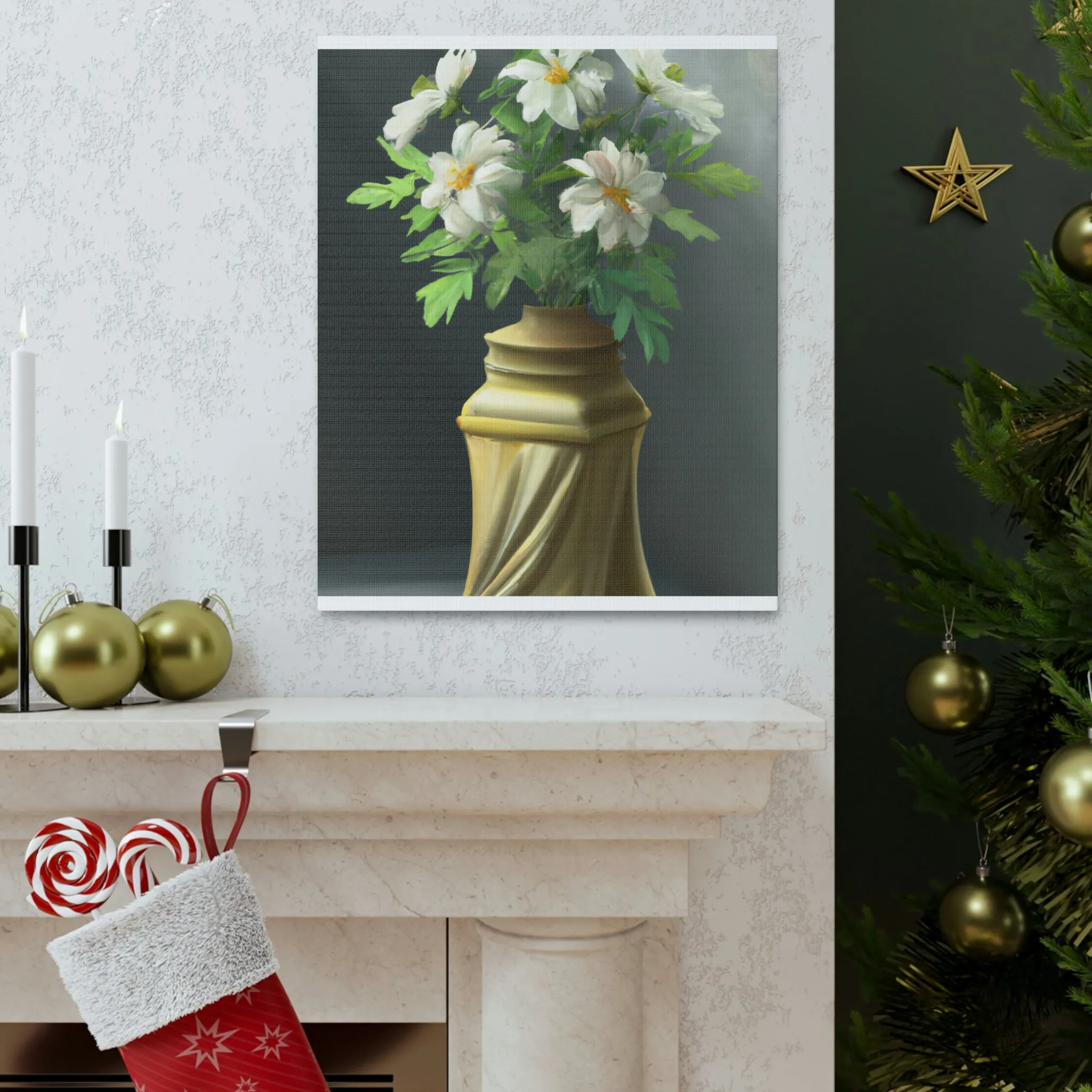 Floral Splendor Art - Canvas