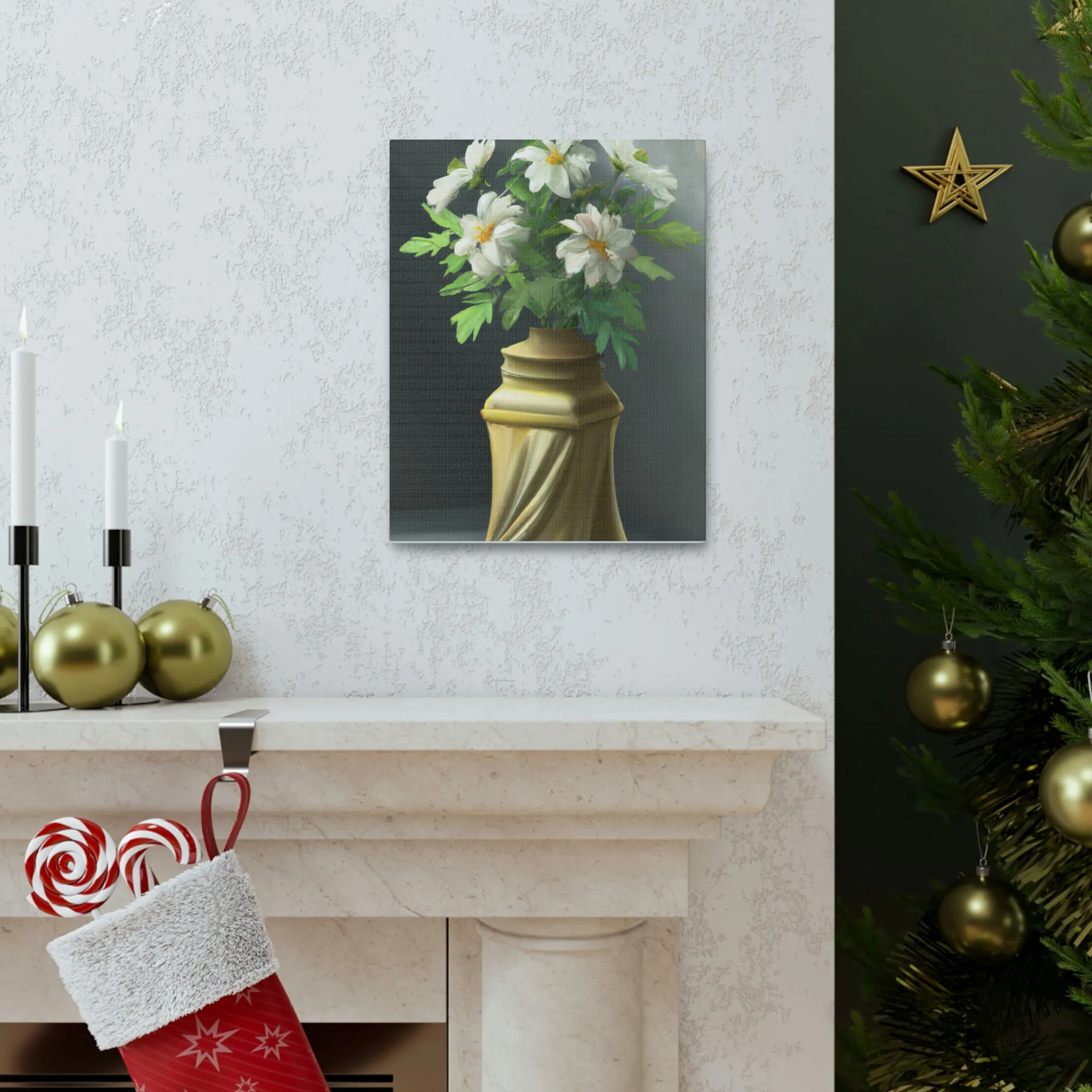 Floral Splendor Art - Canvas