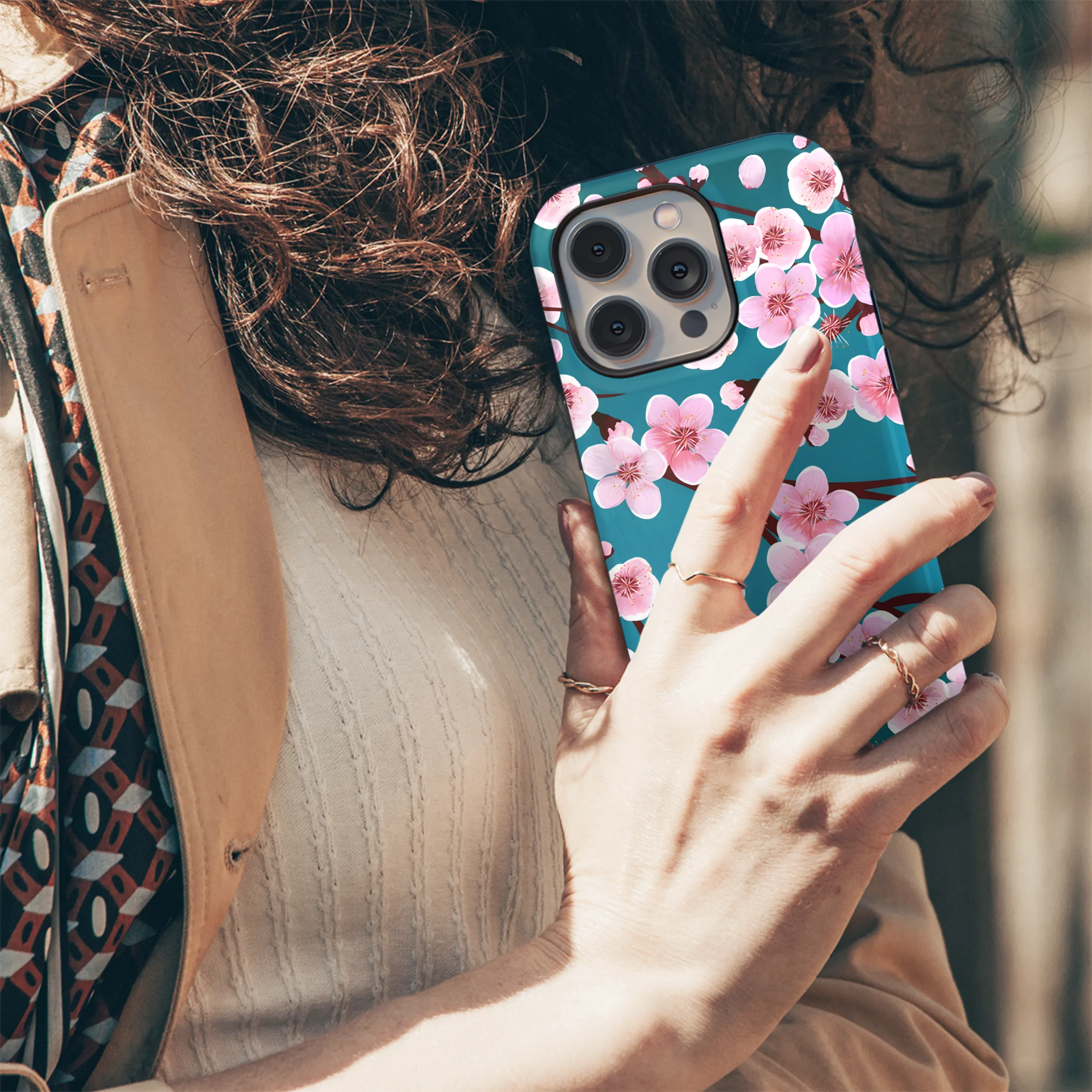 Floral Spring Phone Case iPhone Samsung Cover Pixel 3176