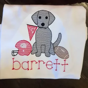 Football Puppy*Design Only* Football Puppy*Design Only*